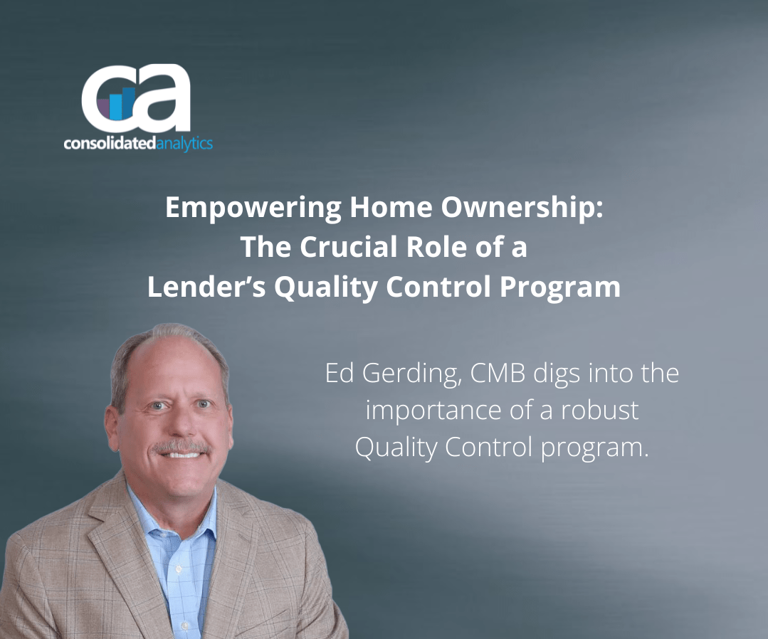 Empowering Homeownership: The Crucial Role of a Lender’s Quality Control Progra